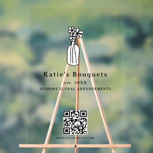Benutzerdefiniertes Stehendes Stand-Schild-Logo-Ma Acrylschild