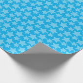 Benutzerdefiniertes Sternmuster Geschenkpapier (Ecke)