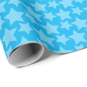 Benutzerdefiniertes Sternmuster Geschenkpapier (Rolleneckpunkt)