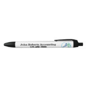 Benutzerdefiniertes Steuerberater Firmenlogo Büro Kugelschreiber (Oberseite)