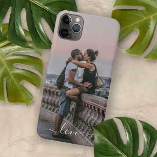 Benutzerdefiniertes stilvolles Paar-Foto und Liebe Case-Mate iPhone Hülle