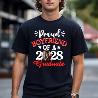 Benutzerdefiniertes Stolz Freund eines 2028 Absolv T-Shirt