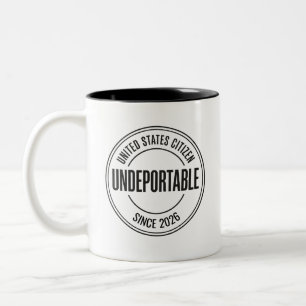 Benutzerdefiniertes stolzes neues amerikanisches G Zweifarbige Tasse