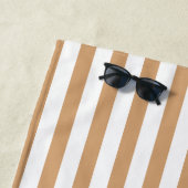 Benutzerdefiniertes Strandtuch mit Monogramm von S (Beispiel)