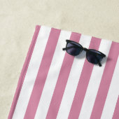 Benutzerdefiniertes Strandtuch mit Monogramm von S (Beispiel)