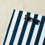 Benutzerdefiniertes Strandtuch mit Monogramm von S (Beispiel)