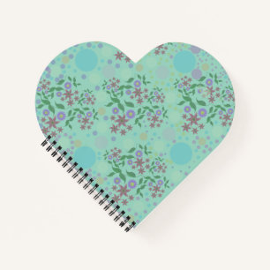 Benutzerdefiniertes süßes Kidcore-Konfetti-Blumen- Notizblock