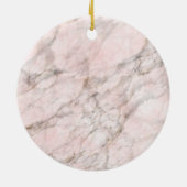 Benutzerdefiniertes süßes Welpen-Foto auf schickem Keramik Ornament (Hinten)