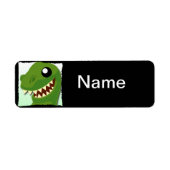 Benutzerdefiniertes T-Rex-Namensschild (Vorne)
