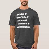 Benutzerdefiniertes T-Shirt der Familie: heller Te (Vorderseite)