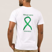 Benutzerdefiniertes T-Shirt für das Bewusstsein fü (Rückseite)