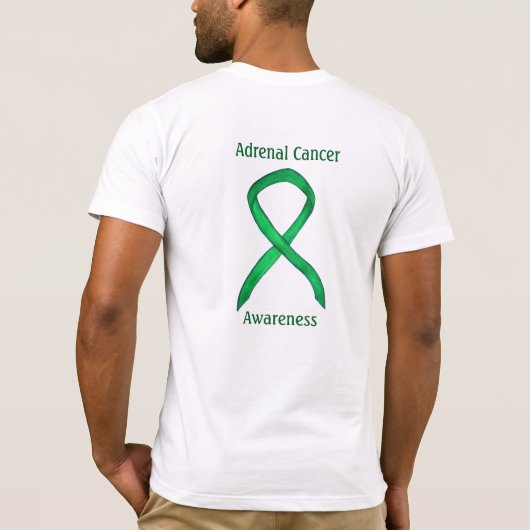 Benutzerdefiniertes T-Shirt für das Bewusstsein fü (Rückseite)