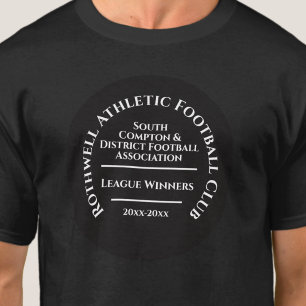 Benutzerdefiniertes T-Shirt für Fußballvereinsliga