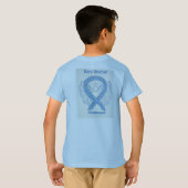 Benutzerdefiniertes T-Shirt für seltene Krankheite (Schwarz voll)