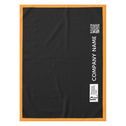 Benutzerdefiniertes Table Cover Business-Logo Oran Tischdecke (Vorderseite)