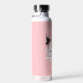 Benutzerdefiniertes Tanzstudio-Logo Personalisiert Trinkflasche (Rechts)