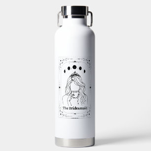 Benutzerdefiniertes Tarot Brautjungfer Junggeselli Trinkflasche