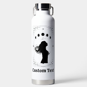 Benutzerdefiniertes Tarot Himmelsmond Magie Braut Trinkflasche