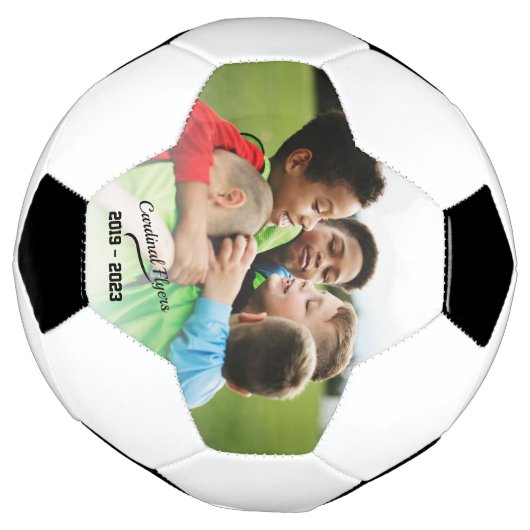 Benutzerdefiniertes Team-Foto Fußball (Gedreht)