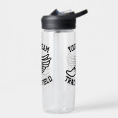 Benutzerdefiniertes Team für Track und Field Cross Trinkflasche (Links)