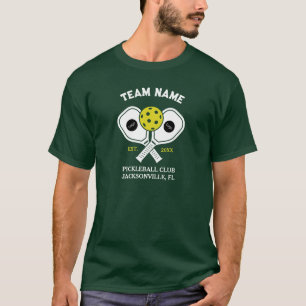 Benutzerdefiniertes Team Pickleball League Club Lo T-Shirt