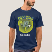 Benutzerdefiniertes Team Player-Pickleball T-Shirt (Vorderseite)