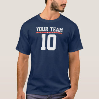 Benutzerdefiniertes Team T-Shirt mit Sternen