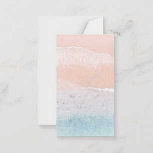 Benutzerdefiniertes Template für den Meeresstrand Mitteilungskarte