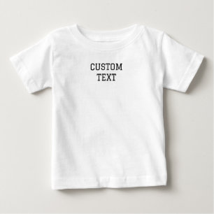 Benutzerdefiniertes Text-Grafik-T-Shirt für Kinder Baby T-shirt
