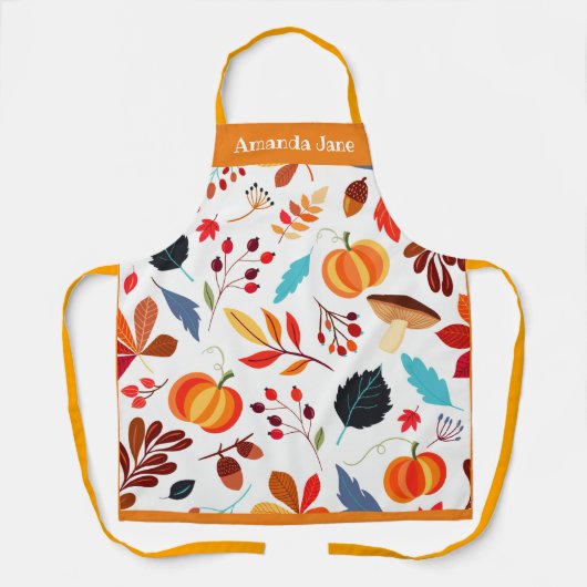 Benutzerdefiniertes Text Modem Fall Design Schürze (Vorderseite)