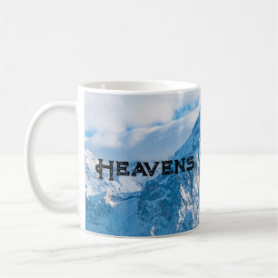 Benutzerdefiniertes Text-Sky-Bild im benutzerdefin Kaffeetasse