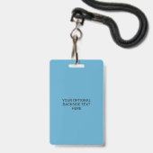 Benutzerdefiniertes Text- und FarbBaseball Ausweis (Rückseite mit Lanyard)