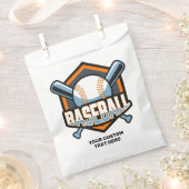 Benutzerdefiniertes Text- und FarbBaseball Geschenktütchen (Ausgeschnitten)