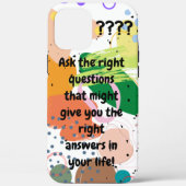 Benutzerdefiniertes Textangebot oder abstrakte Lie Case-Mate iPhone Hülle (Rückseite)