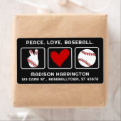 Benutzerdefiniertes Textbaseball (Insitu)
