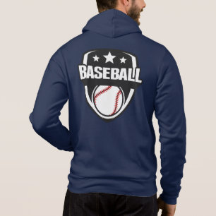 Benutzerdefiniertes Textbaseball Hoodie