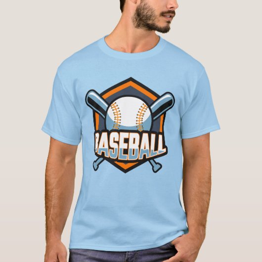 Benutzerdefiniertes Textbaseball T-Shirt (Vorderseite)