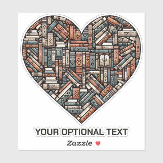 Benutzerdefiniertes Textbuch Aufkleber (Blatt)