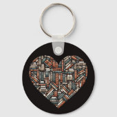 Benutzerdefiniertes Textbuch Schlüsselanhänger (Vorderseite)