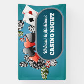 Benutzerdefiniertes TextCasino / Poker Banner (Vertikal)