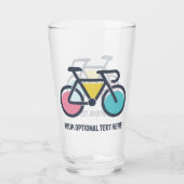 Benutzerdefiniertes TextCycling Glas (Rückseite)