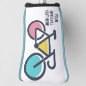 Benutzerdefiniertes TextCycling Golf Headcover (Rotieren 90)