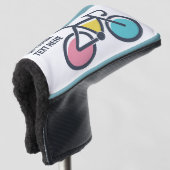 Benutzerdefiniertes TextCycling Golf Headcover (3/4 Vorderseite)