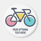 Benutzerdefiniertes TextCycling Magnet (Vorne)