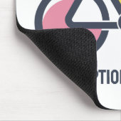 Benutzerdefiniertes TextCycling Mousepad (Ecke)