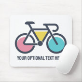 Benutzerdefiniertes TextCycling Mousepad (Mit Mouse)