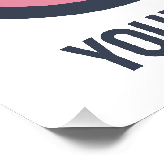 Benutzerdefiniertes TextCycling Poster (Ecke)