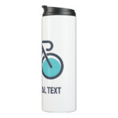 Benutzerdefiniertes TextCycling Thermosbecher (Nach rechts gedreht)