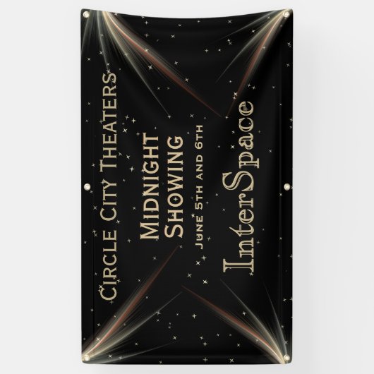 Benutzerdefiniertes Textdesign für Leerzeichen Banner (Vertikal)