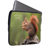 Benutzerdefiniertes Texthörnchen Laptopschutzhülle (Vorne Rechts)